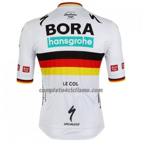 Maglia 2022 BORA-Hansgrohe Campione Di Germania Manica Corta